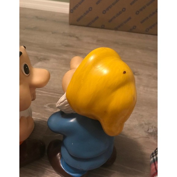 Snow White and the Seven Dwarfs rubber figures - Picture 8 of 8